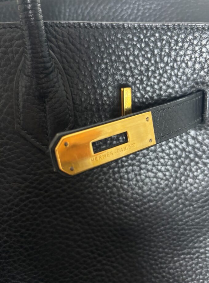 Hermès Birkin HAC 32 Bag Black