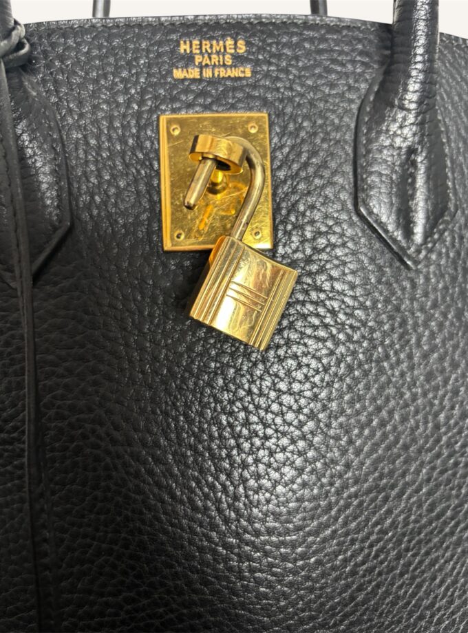Hermès Birkin HAC 32 Bag Black